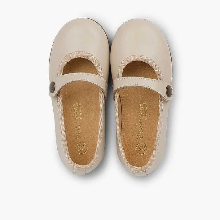 Pisamonas Mary Janes>Girls Ceremonial Leather Mary Jane Shoes