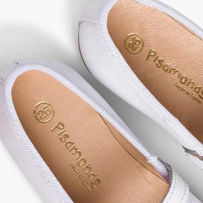 Pisamonas Mary Janes>Girls Ceremonial Leather Mary Jane Shoes