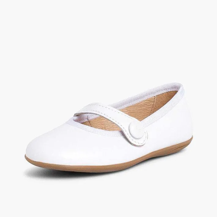 Pisamonas Mary Janes>Girls Ceremonial Leather Mary Jane Shoes