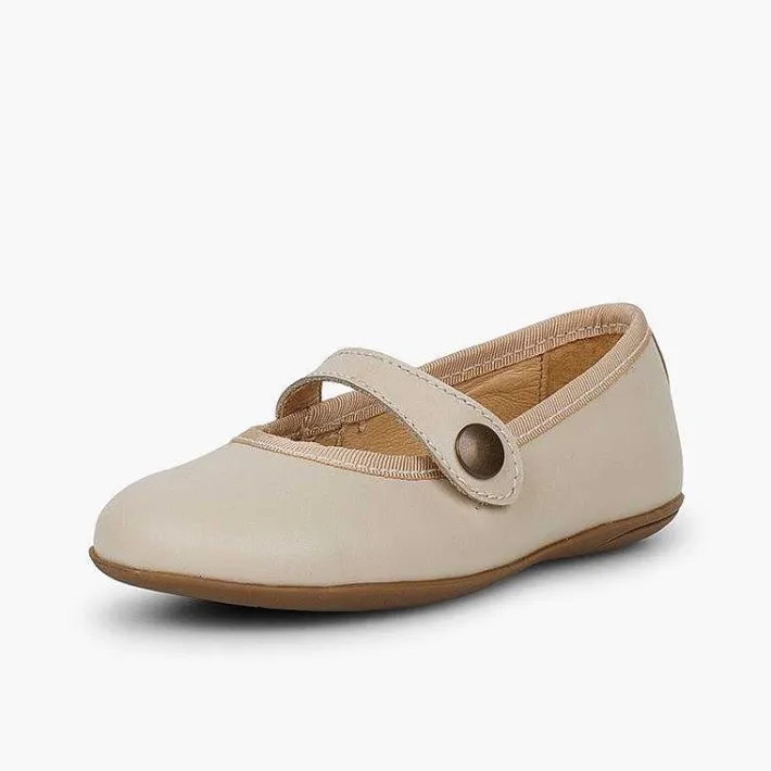 Pisamonas Mary Janes>Girls Ceremonial Leather Mary Jane Shoes