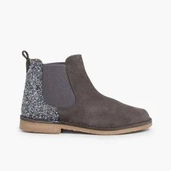 Pisamonas Boots>Girls Chelsea Boots With Glitter