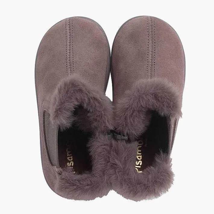 Pisamonas Boots>Girl'S Chelsea Boots With Furry Collar