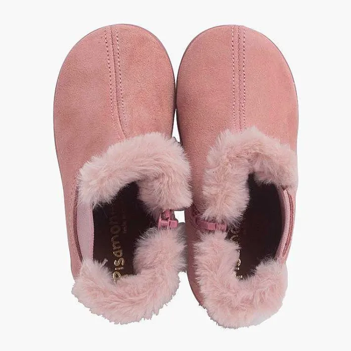 Pisamonas Boots>Girl'S Chelsea Boots With Furry Collar