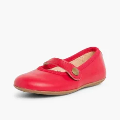 Pisamonas Mary Janes>Girls Colourful Leather Mary Janes
