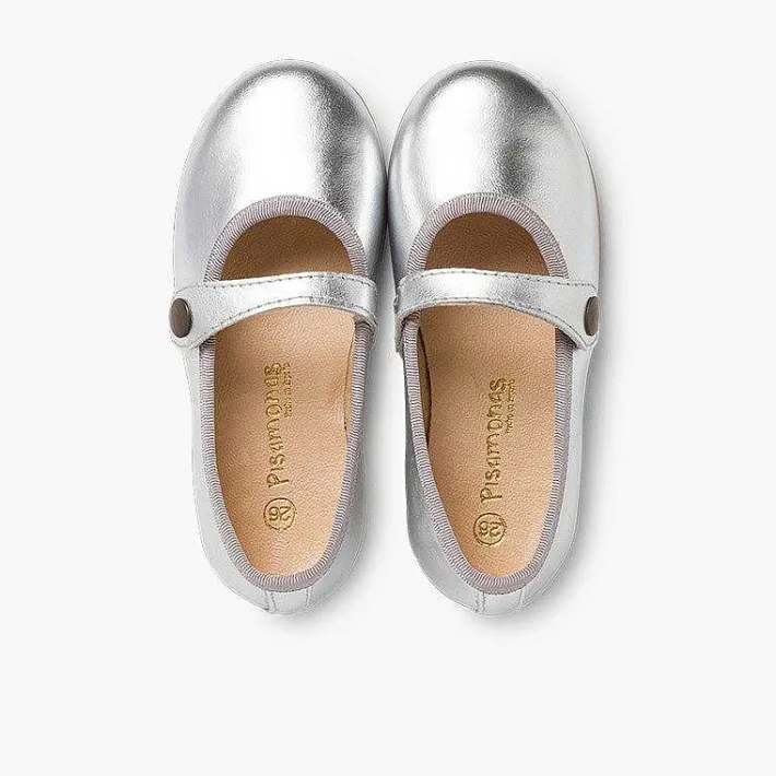 Pisamonas Mary Janes>Girls Colourful Leather Mary Janes