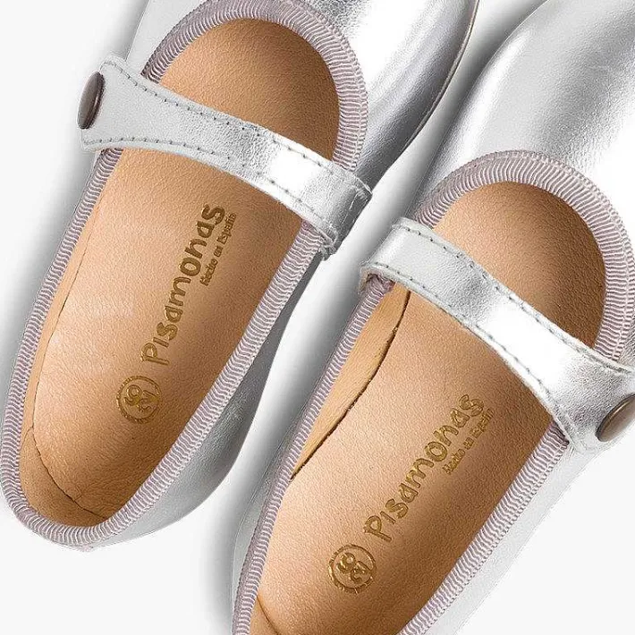 Pisamonas Mary Janes>Girls Colourful Leather Mary Janes