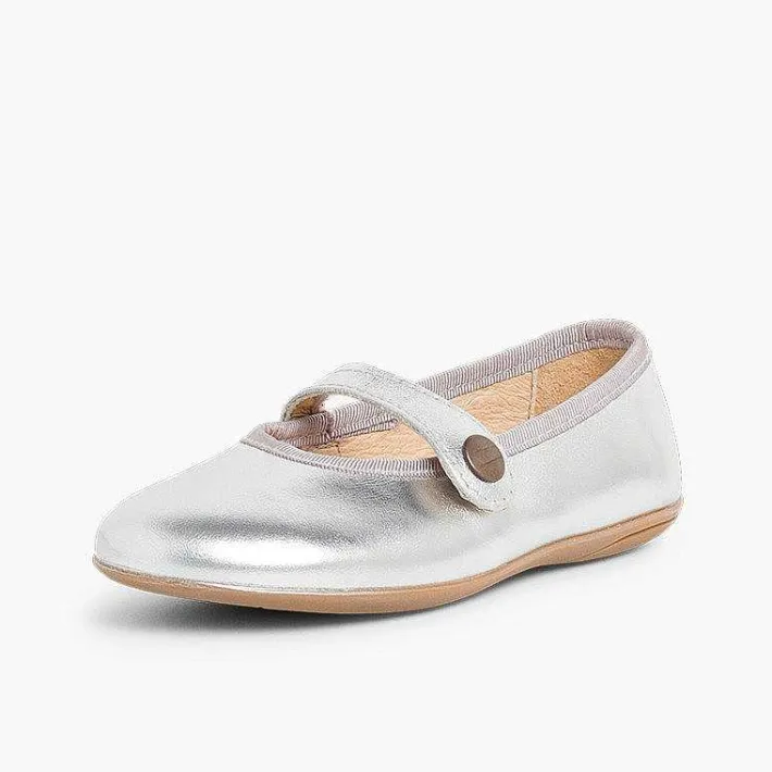 Pisamonas Mary Janes>Girls Colourful Leather Mary Janes