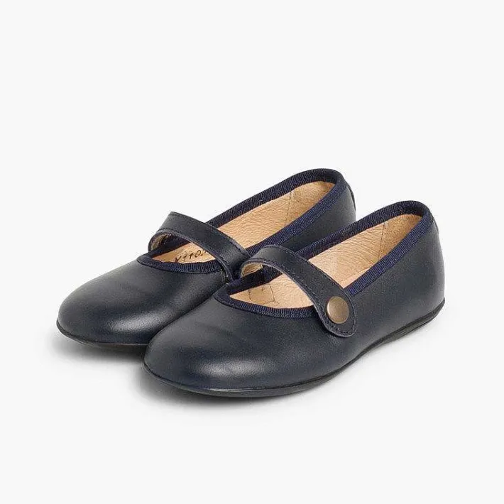 Pisamonas Mary Janes>Girls Colourful Leather Mary Janes