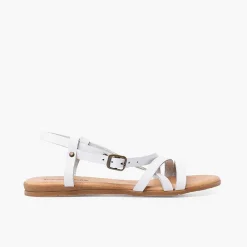 Pisamonas Sandals>Girl'S Crossed Strap Sandals With Buckle Closure