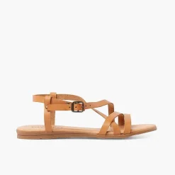 Pisamonas Sandals>Girl'S Crossed Strap Sandals With Buckle Closure