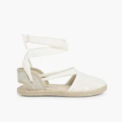 Pisamonas Espadrilles>Girls Espadrilles Crochet