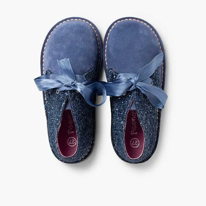 Pisamonas Desert Boots>Girls Glitter Safari Boots