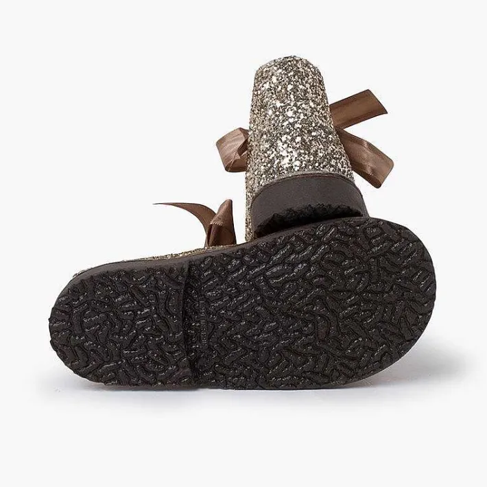 Pisamonas Desert Boots>Girls Glitter Safari Boots