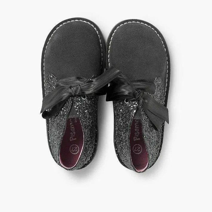 Pisamonas Desert Boots>Girls Glitter Safari Boots