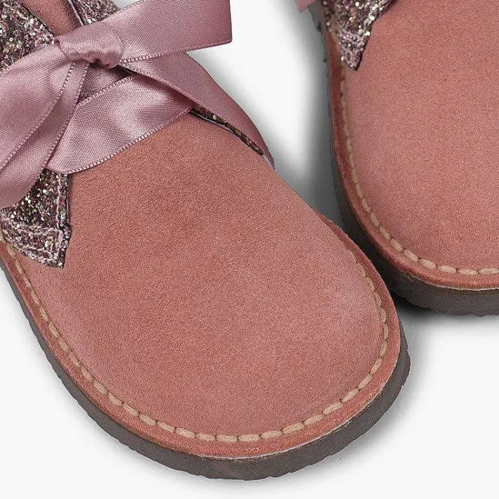 Pisamonas Desert Boots>Girls Glitter Safari Boots
