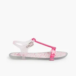 Pisamonas Jelly Sandals And Beachwear>Girls Rubber Sandals Tricia Flower