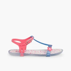Pisamonas Jelly Sandals And Beachwear>Girls Rubber Sandals Tricia Flower