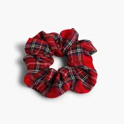 Pisamonas Hair Accessories>Girls' Scottish-Patterned Hair Tie