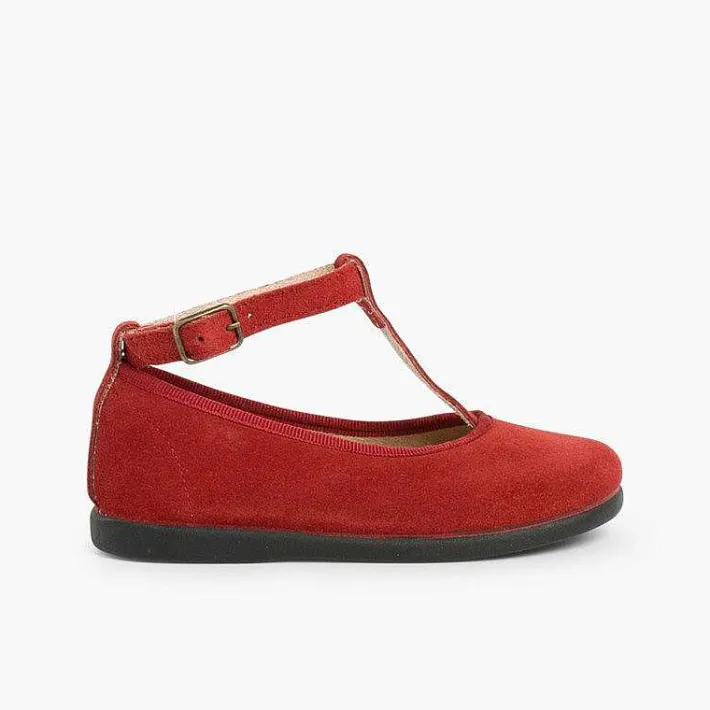 Pisamonas Mary Janes>Girls T-Bar Mary Jane Shoes