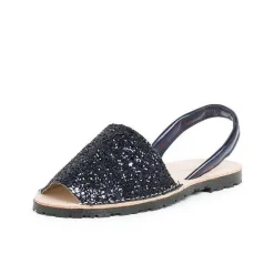 Pisamonas Avarcas Menorcan Sandals>Glitter Menorcan Sandals For Girls And Women