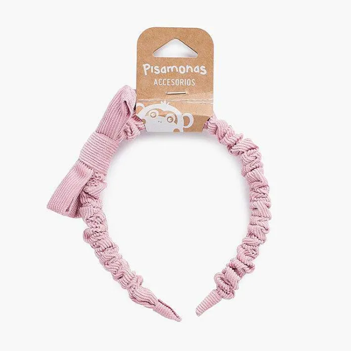 Pisamonas Hair Accessories>Glitter Micropana Bow Scrunchie Headband