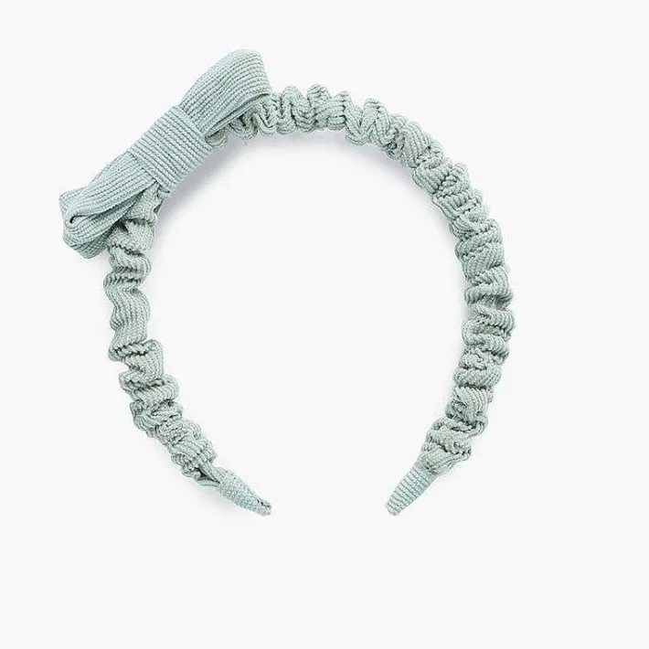 Pisamonas Hair Accessories>Glitter Micropana Bow Scrunchie Headband