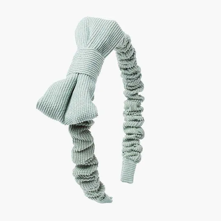 Pisamonas Hair Accessories>Glitter Micropana Bow Scrunchie Headband
