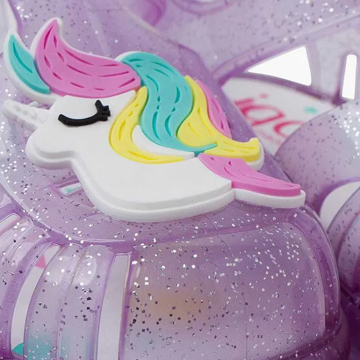 Pisamonas Jelly Sandals And Beachwear>Glitter Unicorn Sandals Adhesive Strip