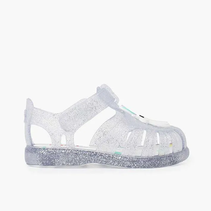 Pisamonas Jelly Sandals And Beachwear>Glitter Unicorn Sandals Adhesive Strip