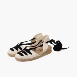 Pisamonas Espadrilles>Goyesque Wedge Espadrilles With Ribbons