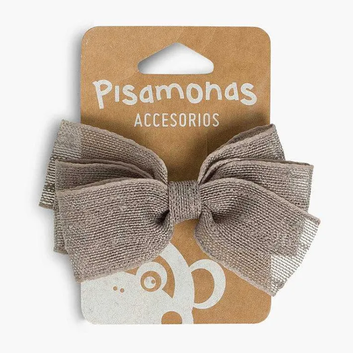 Pisamonas Hair Accessories>Hair Clip With Raffia Bow