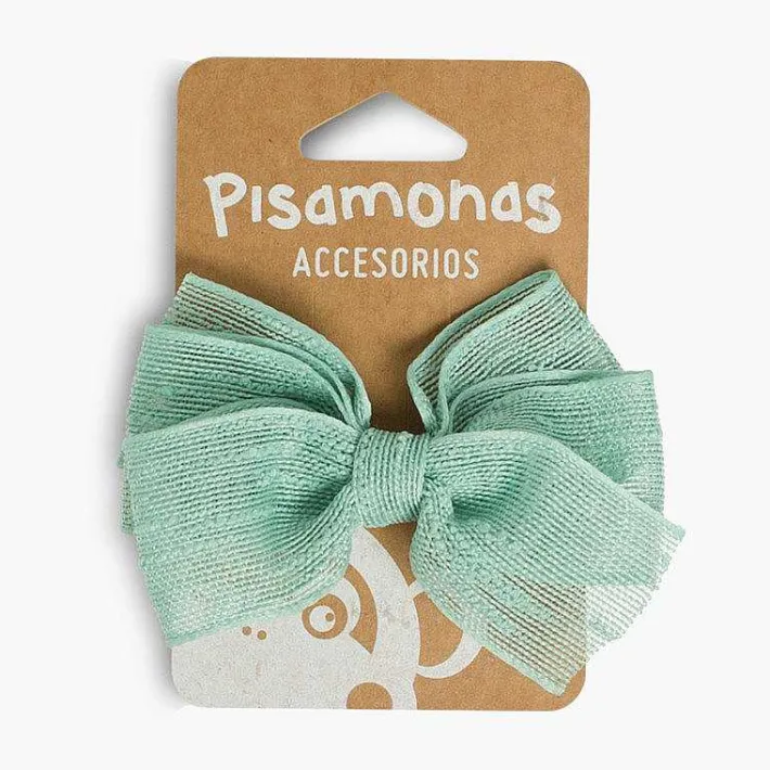 Pisamonas Hair Accessories>Hair Clip With Raffia Bow