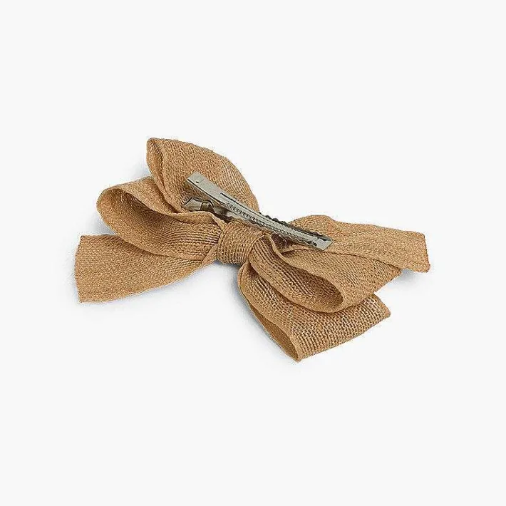 Pisamonas Hair Accessories>Hair Clip With Raffia Bow