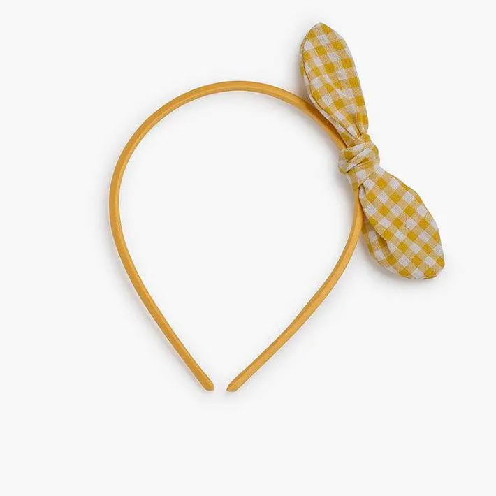 Pisamonas Hair Accessories>Headband Vichy Bow Small Ears