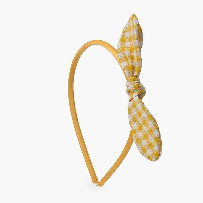 Pisamonas Hair Accessories>Headband Vichy Bow Small Ears