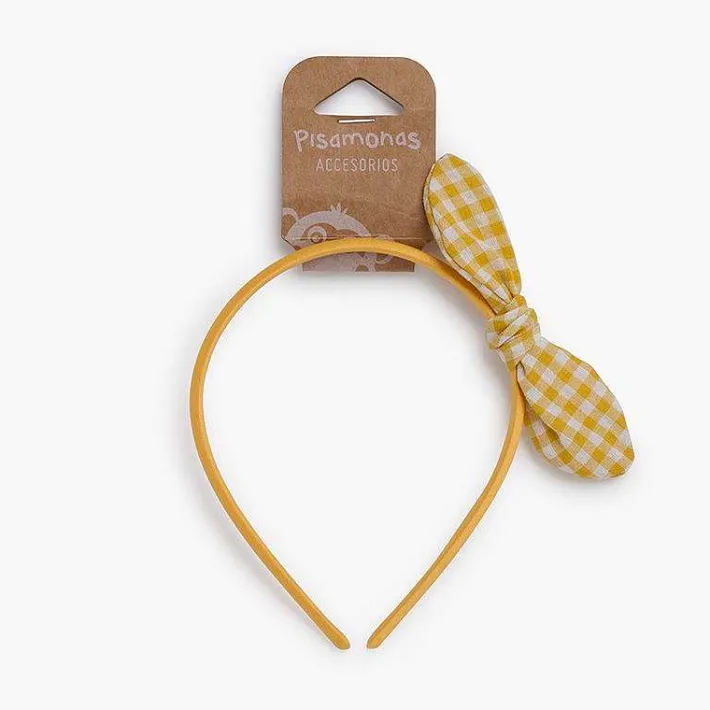 Pisamonas Hair Accessories>Headband Vichy Bow Small Ears