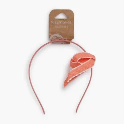 Pisamonas Hair Accessories>Headband With White Border Bow