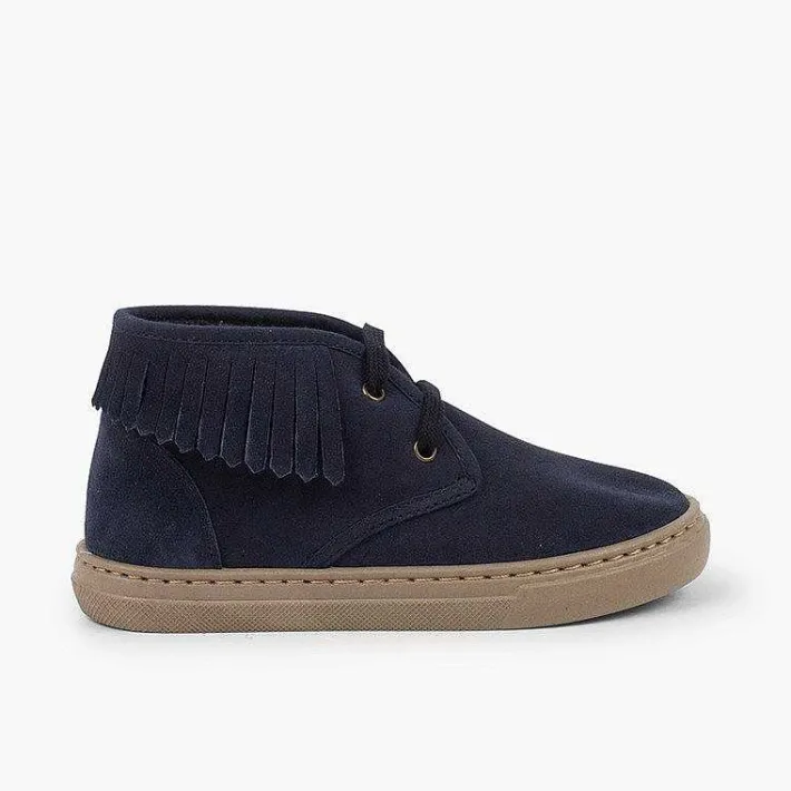 Pisamonas Trainers>High Top Trainers With Fringe For Kids