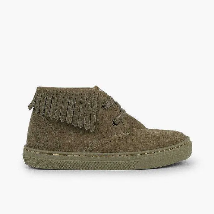Pisamonas Trainers>High Top Trainers With Fringe For Kids