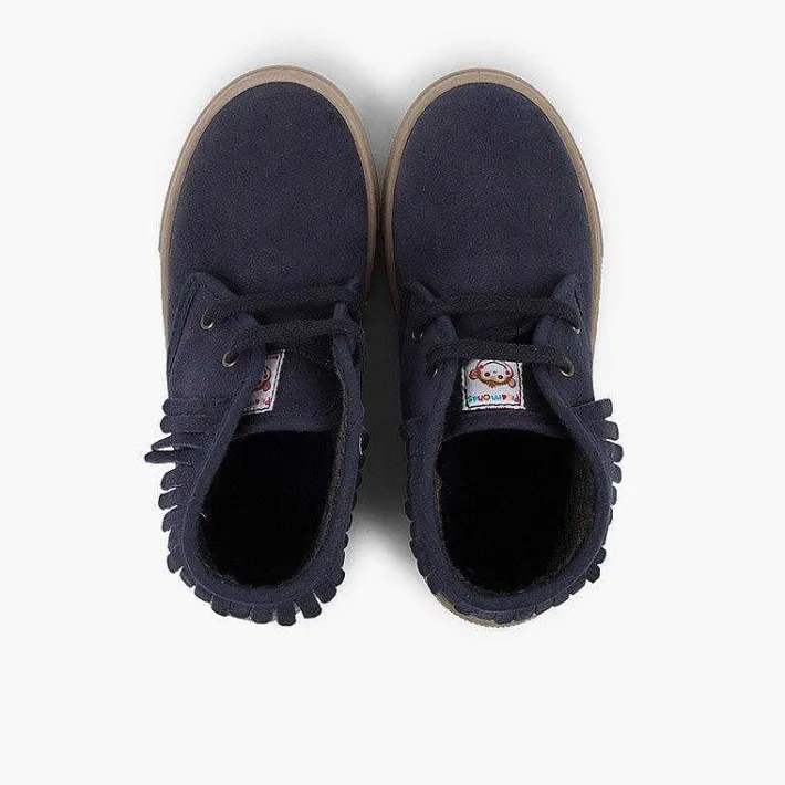 Pisamonas Trainers>High Top Trainers With Fringe For Kids