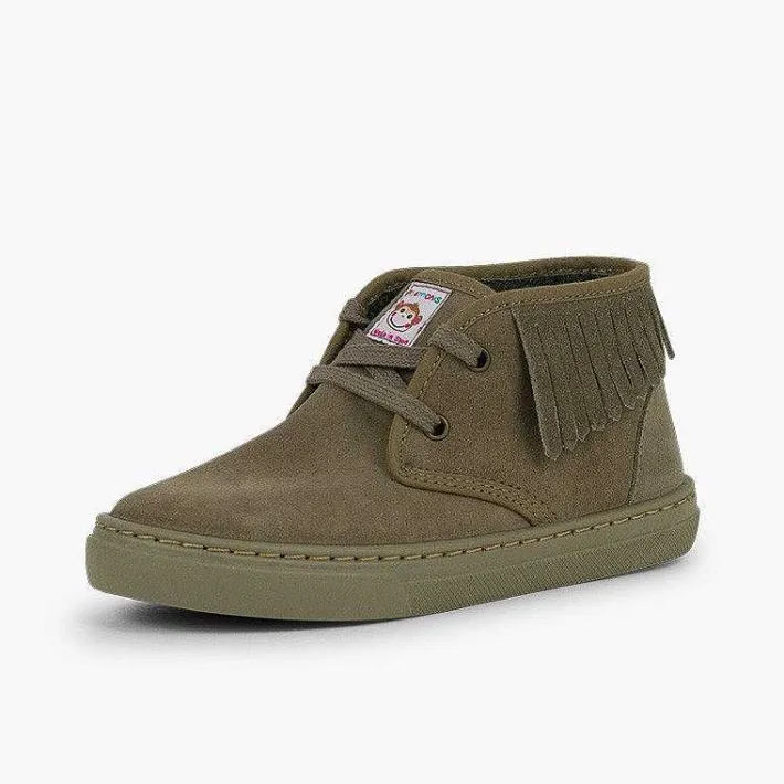 Pisamonas Trainers>High Top Trainers With Fringe For Kids