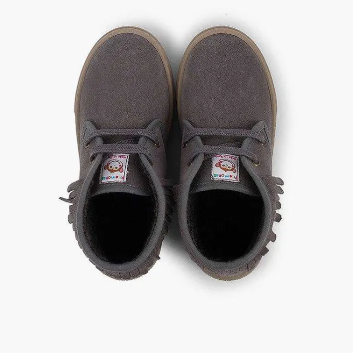 Pisamonas Trainers>High Top Trainers With Fringe For Kids