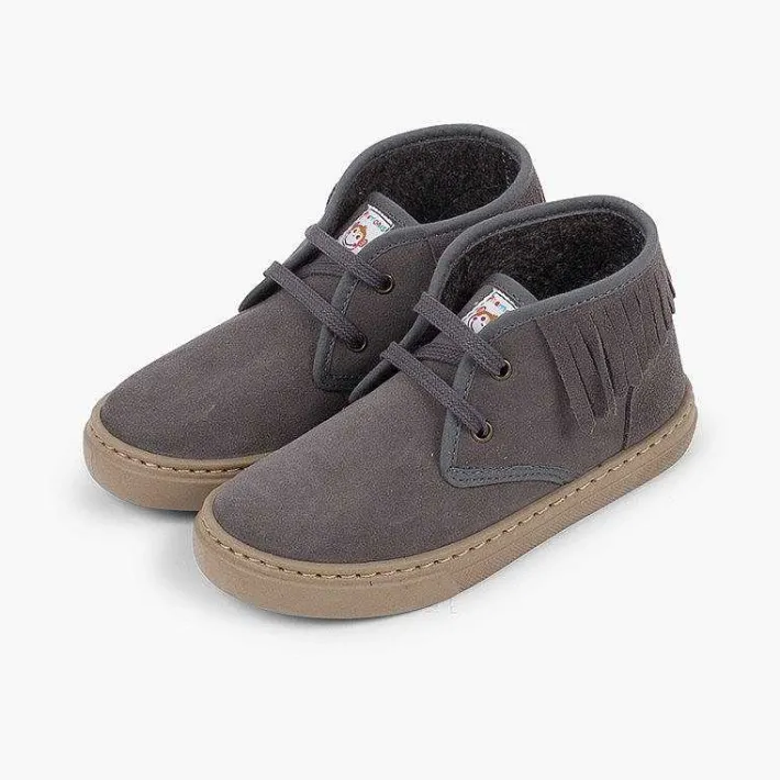 Pisamonas Trainers>High Top Trainers With Fringe For Kids