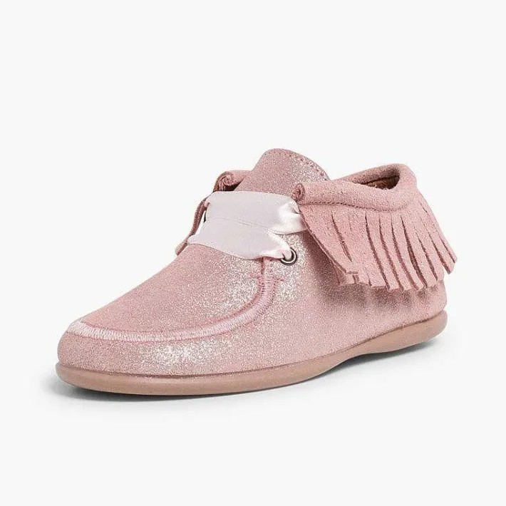 Pisamonas Boots>Indian Glitter Boots With Fringes