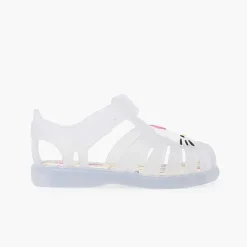 Pisamonas Jelly Sandals And Beachwear>Jelly Sandals Hook-And-Loop Closure Hello Kitty