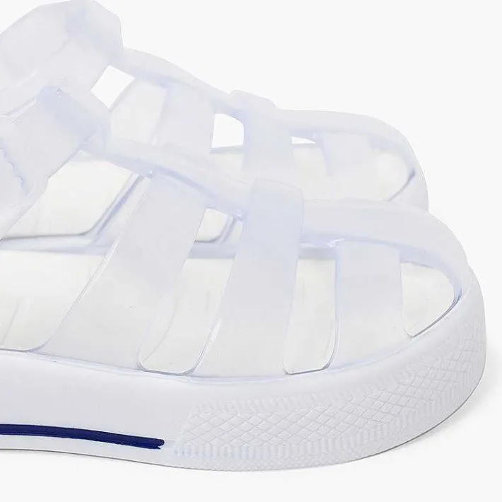 Pisamonas Jelly Sandals And Beachwear>Jelly Sandals Tennis Clip Closure