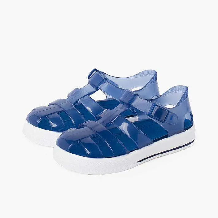 Pisamonas Jelly Sandals And Beachwear>Jelly Sandals Tennis Clip Closure