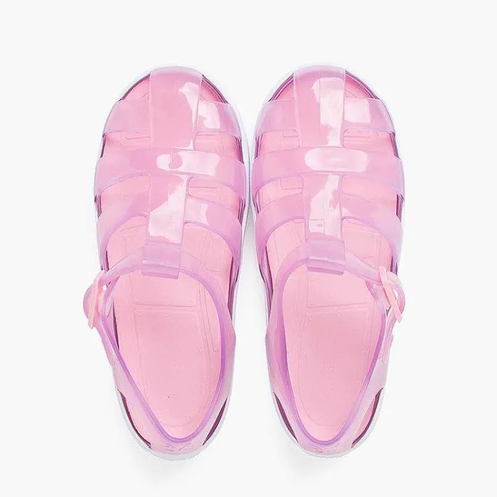 Pisamonas Jelly Sandals And Beachwear>Jelly Sandals Tennis Clip Closure