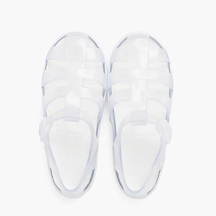 Pisamonas Jelly Sandals And Beachwear>Jelly Sandals Tennis Clip Closure