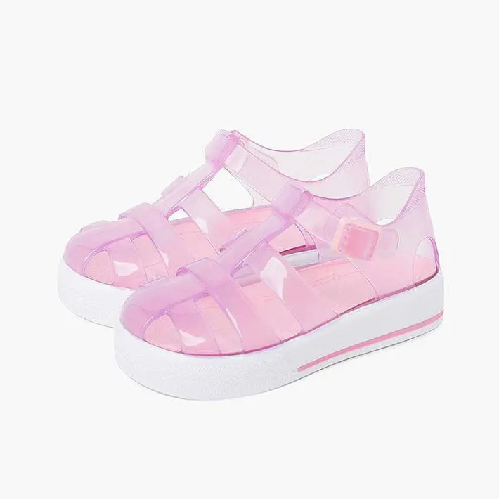 Pisamonas Jelly Sandals And Beachwear>Jelly Sandals Tennis Clip Closure